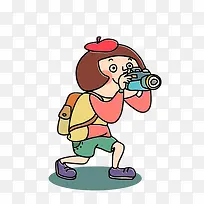 卡通摄像师-空若网 卡通摄像师-空若网