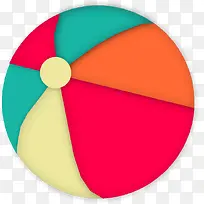 彩色皮球素材-空若网 彩色皮球素材-空若网