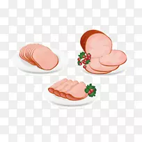 火腿奶酪三明治凡达德拉早餐动画-培根-空若网 火腿奶酪三明治凡达德拉早餐动画-培根-空若网