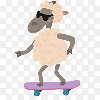 卡通羊PNG下载-空若网 卡通羊PNG下载-空若网