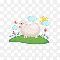 卡通羊PNG下载-空若网 卡通羊PNG下载-空若网