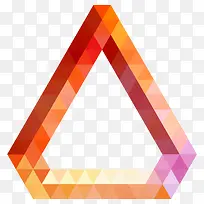 三角形3D立体插画-空若网 三角形3D立体插画-空若网
