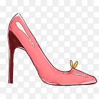 卡通手绘高跟鞋元素-空若网 卡通手绘高跟鞋元素-空若网