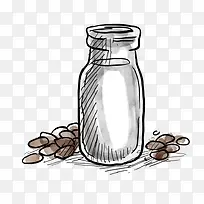 手绘瓶子-空若网 手绘瓶子-空若网