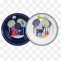 两个手绘盖子-空若网 两个手绘盖子-空若网