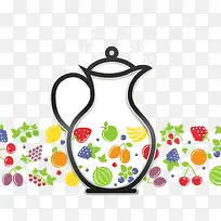 卡通创意水果茶壶-空若网 卡通创意水果茶壶-空若网