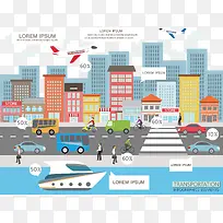 卡通楼房矢量-空若网 卡通楼房矢量-空若网