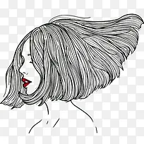 线描插画-空若网 线描插画-空若网