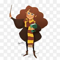 创意手绘个性女孩-空若网 创意手绘个性女孩-空若网