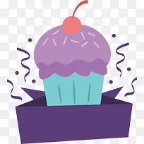 可爱杯子蛋糕海报-空若网 可爱杯子蛋糕海报-空若网