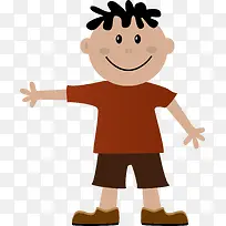 男孩png矢量元素-空若网 男孩png矢量元素-空若网