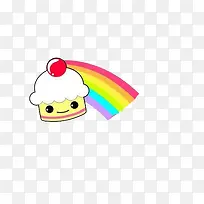 卡通彩虹蛋糕-空若网 卡通彩虹蛋糕-空若网