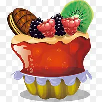 丰富的卡通沙河蛋糕-空若网 丰富的卡通沙河蛋糕-空若网