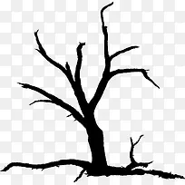 冬季枯树-空若网 冬季枯树-空若网