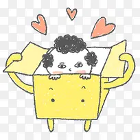 黄色可爱小人偶-空若网 黄色可爱小人偶-空若网