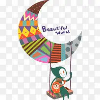 矢量完美世界插画-空若网 矢量完美世界插画-空若网