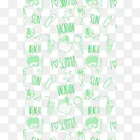 卡通手绘创意夏季饮料图标-空若网 卡通手绘创意夏季饮料图标-空若网