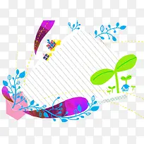 日记本卡通手绘背景素材-空若网 日记本卡通手绘背景素材-空若网