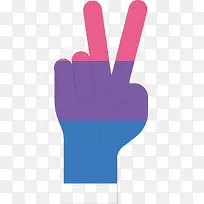 矢量图比v的手指-空若网 矢量图比v的手指-空若网