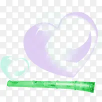 实物爱心肥皂泡-空若网 实物爱心肥皂泡-空若网