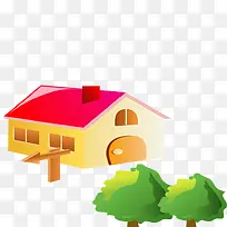 卡通房屋-空若网 卡通房屋-空若网