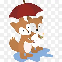 卡通狐狸PNG下载-空若网 卡通狐狸PNG下载-空若网