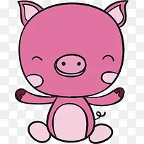 卡通猪PNG下载-空若网 卡通猪PNG下载-空若网