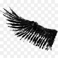 水墨中国风半个翅膀-空若网 水墨中国风半个翅膀-空若网