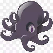 章鱼剪贴画-空若网 章鱼剪贴画-空若网