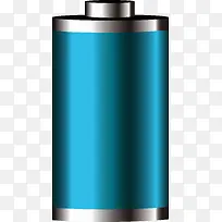 蓝色矢量电池素材图-空若网 蓝色矢量电池素材图-空若网