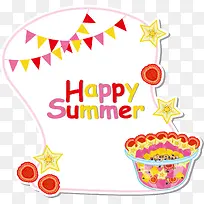 卡通彩色水果沙拉-空若网 卡通彩色水果沙拉-空若网