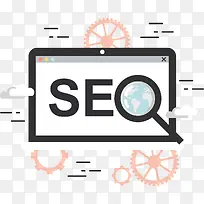 笔记本电脑上的SEO-空若网 笔记本电脑上的SEO-空若网