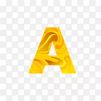 字母字体.金色字母a-空若网 字母字体.金色字母a-空若网