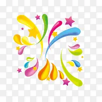 彩色水滴-空若网 彩色水滴-空若网