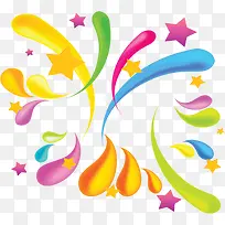 创意时尚彩色变形水滴背景-空若网 创意时尚彩色变形水滴背景-空若网