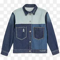 拼接牛仔衫-空若网 拼接牛仔衫-空若网