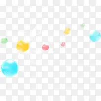 高清彩色泡泡装饰-空若网 高清彩色泡泡装饰-空若网