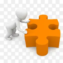 创意3D小人-空若网 创意3D小人-空若网