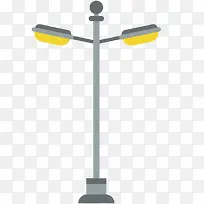 扁平化路灯设计矢量图-空若网 扁平化路灯设计矢量图-空若网