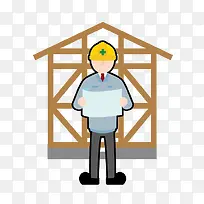 施工卡通手绘施工图片-空若网 施工卡通手绘施工图片-空若网