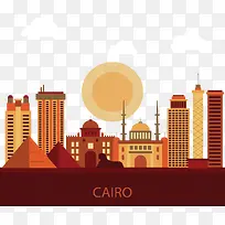 日落美丽埃及开罗-空若网 日落美丽埃及开罗-空若网