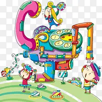 儿童插画-空若网 儿童插画-空若网