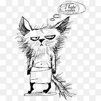 生气可爱的小猫-空若网 生气可爱的小猫-空若网