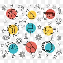 夏季装饰免抠-空若网 夏季装饰免抠-空若网