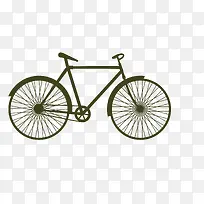 矢量卡通简洁扁平化自行车-空若网 矢量卡通简洁扁平化自行车-空若网