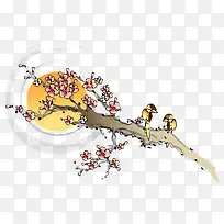 ��֦�ϵ�С��-������