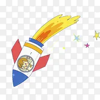 梦想飞在太空的火箭-空若网 梦想飞在太空的火箭-空若网