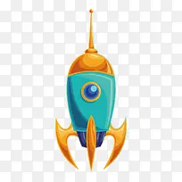 卡通手绘航空航天卡通火箭矢量-空若网 卡通手绘航空航天卡通火箭矢量-空若网