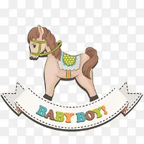 手绘卡通小马图标-空若网 手绘卡通小马图标-空若网