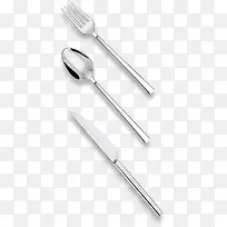 实拍银色西餐餐具-空若网 实拍银色西餐餐具-空若网